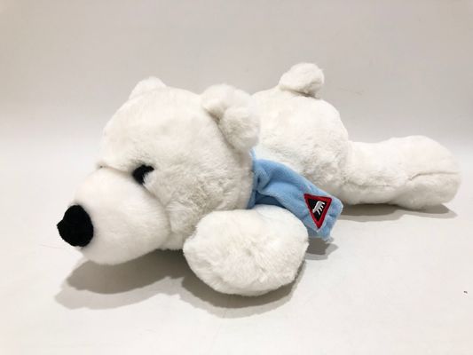 100٪ PP القطن هدية محشوة صغيرة الكذب الدب القطبي ألعاب من القطيفة هدايا للأطفال