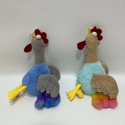 2 CLRS Chicken Squeak Toy لعبة كلب قابلة للتخصيص BSCI Audit