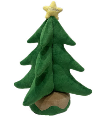 35 سنتيمتر 13.8in محشوة الحيوان شجرة عيد الميلاد الكهربائية أفخم تسلق سلم سانتا كلوز