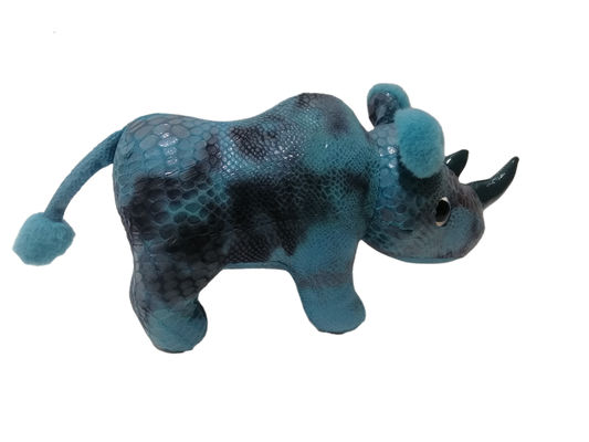 OEM الأزرق وحيد القرن هدية محشوة الحيوان فائقة النعومة