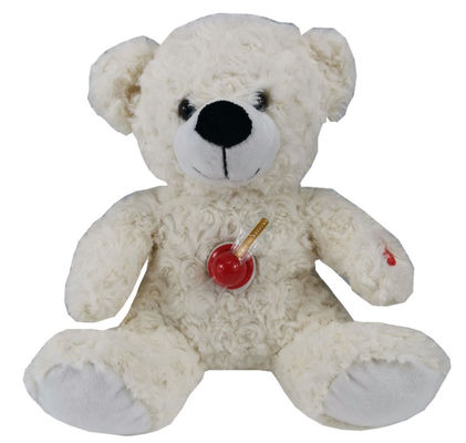 مبيعات ساخنة ضوء فوق LED الحيوانات المحشوة الملونة المتوهجة الملونة الدب Teddy Bear الإسقاط الضوء نغمة الرضاعة الملونة الدب Teddy Bear