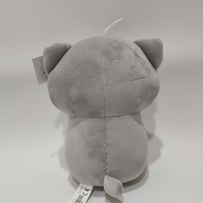 20 سم لعبة شيبا إينو القطيفة فائقة النعومة والقابلة للضغط مع كوب شاي الفقاعات