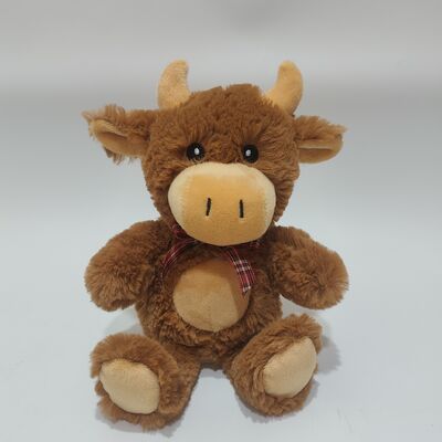 تسجيل وتكرار الحركة اليسار واليمين بقرة المرتفعات