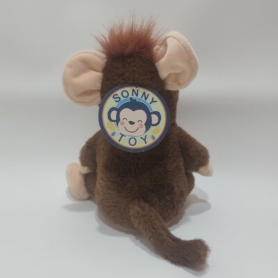 Laugh Loud Makes Strange Noises and Wiggle Body Stuffed Crazy Animal Plush Monkey